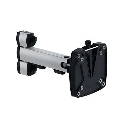[050798] Brazo metálico articulado con soporte VESA para monitor - Dim. brazo: 145 mm - Aluminio
