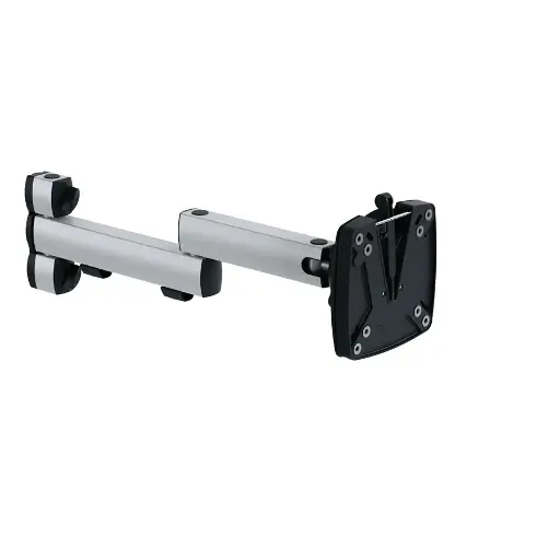 [050799] Brazo metálico articulado con soporte VESA para monitor - Dim. brazo: 200-145 mm - Aluminio

