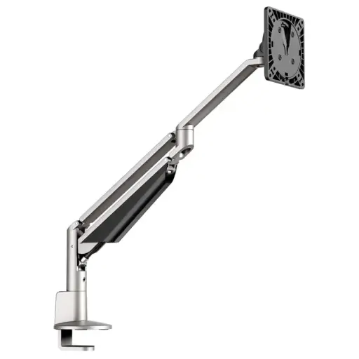 [050801] Brazo metálico articulado con soporte VESA para monitor y fijación a encimera - Dim. brazo: 423 mm - Aluminio

