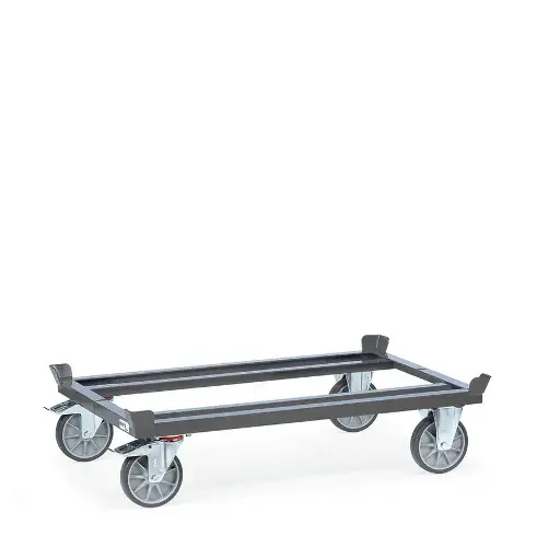 [050812] Base rodante para palet - Dim. palet 1200 x 800 mm - Gris ral 7016