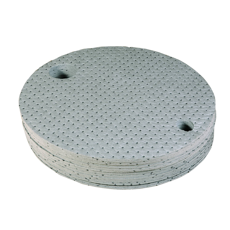 [038625] Pack de 25 cubre bidones para líquidos universales - Dim.: ø560 mm - Gris