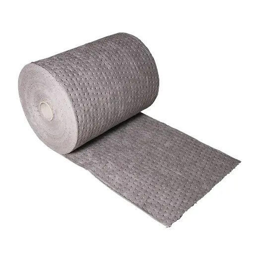[039017] Pack de 2 rollos absorbentes de líquidos universales de espesor doble - Dim.: 0,4x40 m - Gris oscuro