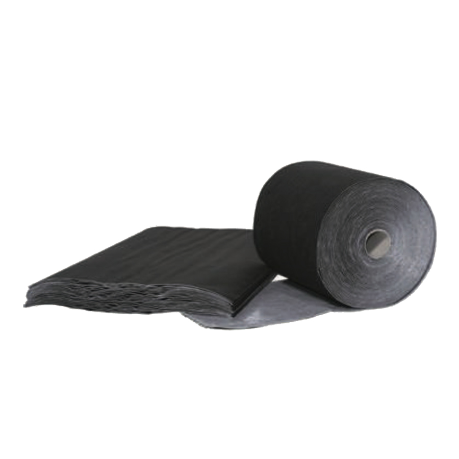 [039129] 1 alfombra absorbente para la recogida de vertidos universales - Dim.: 0,8x30 m - Gris oscuro
