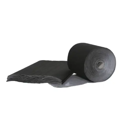 [039129] 1 alfombra absorbente para la recogida de vertidos universales - Dim.: 0,8x30 m - Gris oscuro