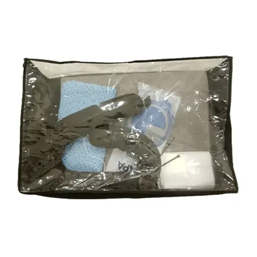 [038584] Kit de absorbentes para recogida de líquidos universales - Cap.: 22 lts. - Gris Oscuro