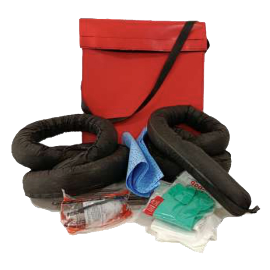 [038587] Kit de absorbentes para recogida de líquidos universales - Cap.: 62 lts. - Gris Oscuro