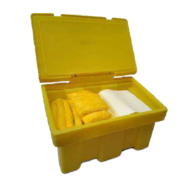 [039118] Kit de absorbentes para recogida de líquidos químicos - Cap.: 329 lts. - Amarillo