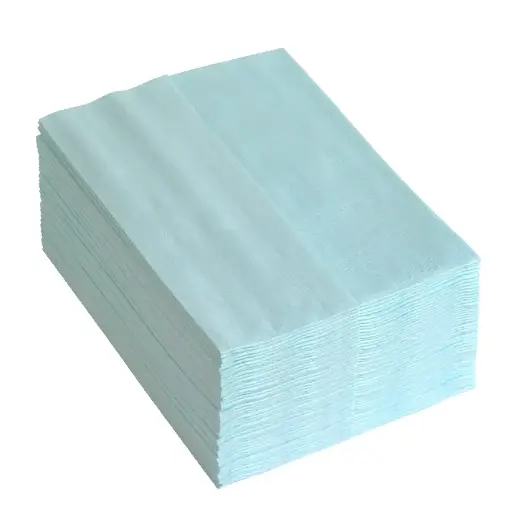 [039072] 10 cajas de 50 bayetas técnicas para grasas y disolventes - Dim.: 380x300 mm - Azul