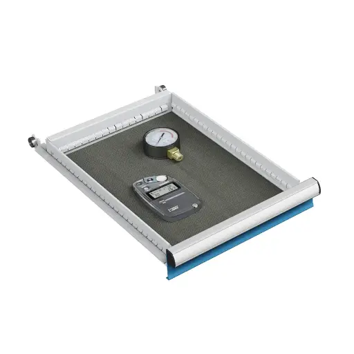 [030150] Kit de 4 láminas antideslizantes para fondo de cajón 18x27Eh - Dim.: 300x450x3h mm - Negro