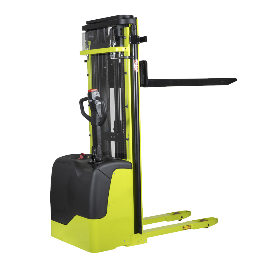 [050838] Apilador EVO de tracción y elevación eléctrica (con batería de gel y cargador) - Carga 1200 kg - Elevación 4200 mm - Verde Pantone 382C 