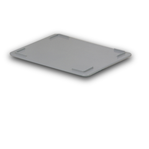 [000740] Tapa plástica para caja norma Europea serie Poolbox - Dim.: 405x305 mm - Gris
