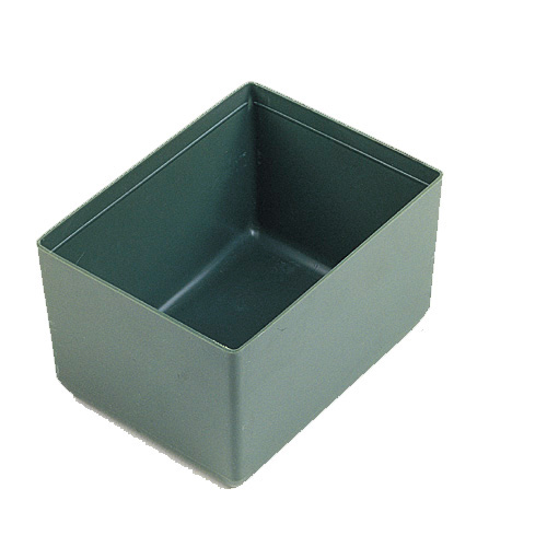[003765] Cubeta divisora interna plástica serie Servo - Dim.: 107x138x79h mm - Verde