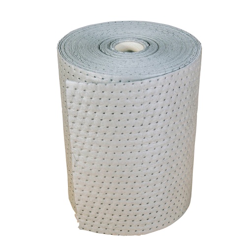 [009273] Rollo absorbente universal para la recogida de vertidos - Dim.: 0,5x40 m - Gris