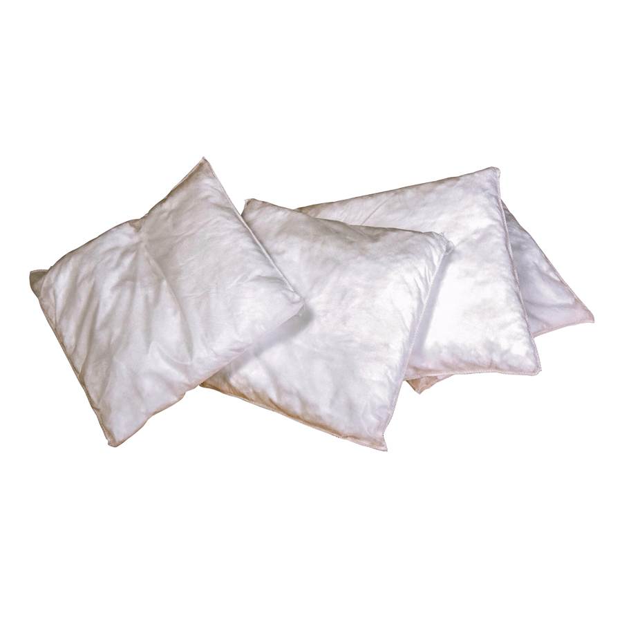 [009278] Pack de 24 almohadas absorbentes para aceites e hidrocarburos - Dim.: 300x300 mm - Blanco