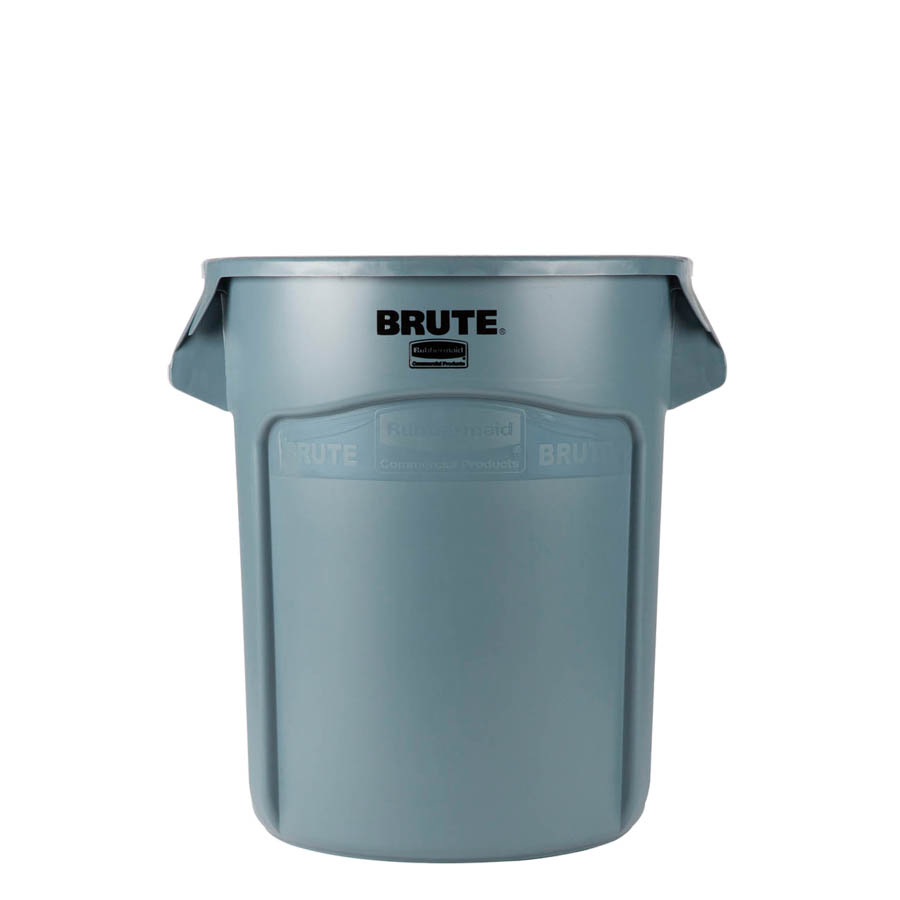 [012252] Contenedor plástico BRUTE de 75,7 lts. para recogida de basuras - Dim.: Ø 495x581h mm - Gris