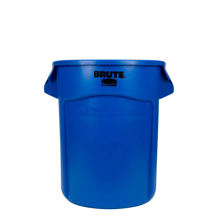 [012253] Contenedor plástico BRUTE de 75,7 lts. para recogida de basuras - Dim.: Ø 495x581h mm - Azul