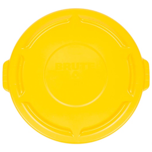[013288] Tapa para basurera BRUTE de 121,1 lts. - Dim.: Ø 565x35h mm - Amarillo