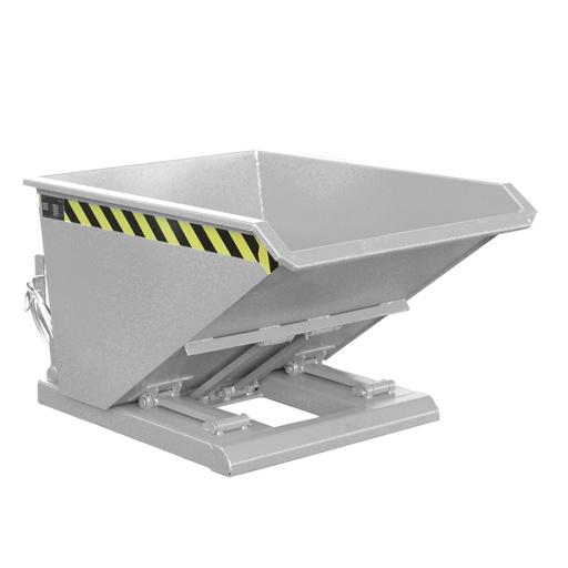 [014583] Contenedor metálico autobasculante de 0,3 m³ - Dim.: 1210x840x665h mm - acero galvanizado
