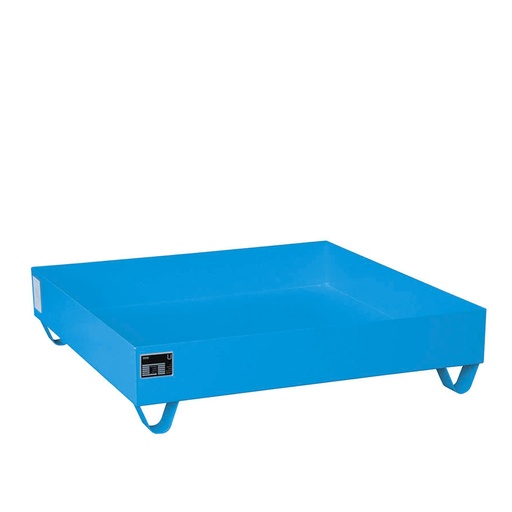 [014619] Cubeto de retención sin rejilla - Dim.: 1200x1200x285h mm - Acero pintado