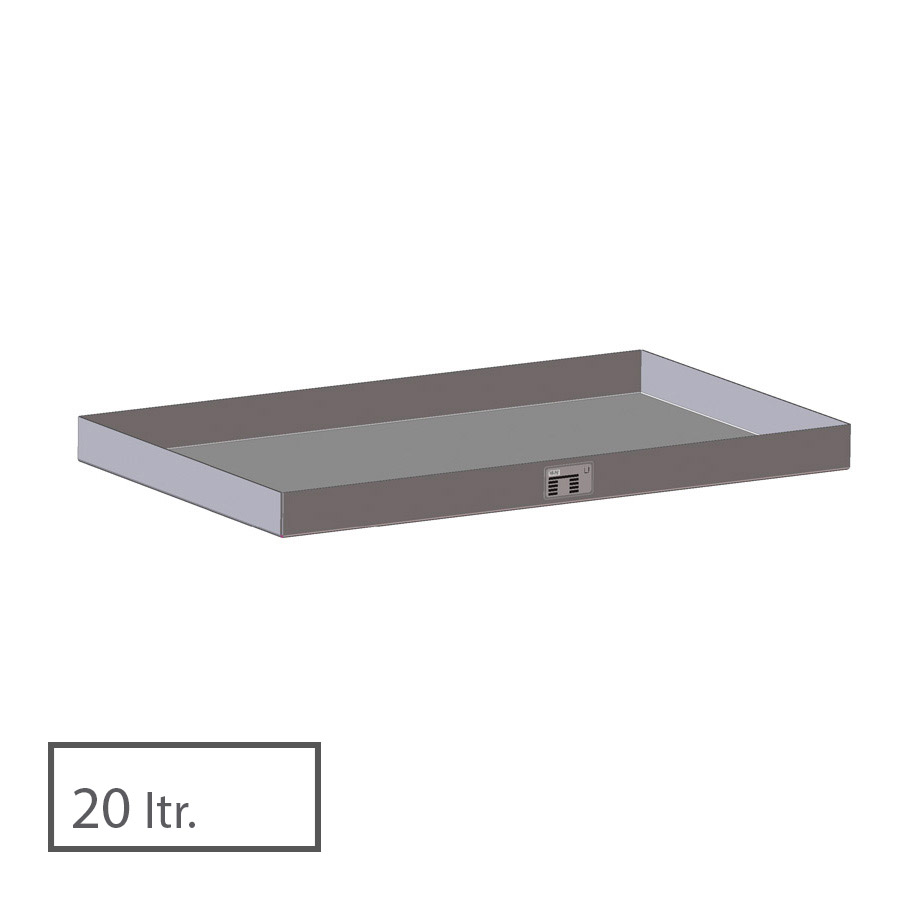 [014689] Cubeta colectora 20 l - Dim.: 940x370x60h mm - acero galvanizado