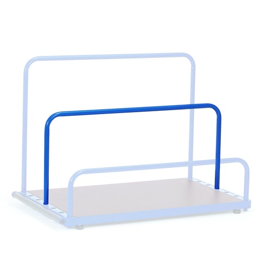 [014863] Divisor tubular para carro - Dim.: 1200x600h mm - Azul ral 5007