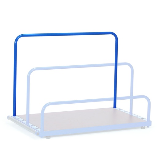 [014864] Divisor tubular para carro - Dim.: 1200x900h mm - Azul ral 5007