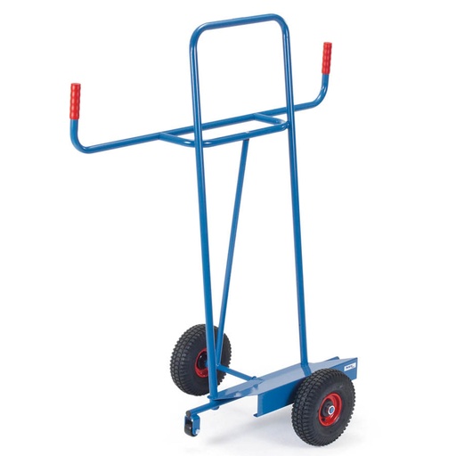 [014880] Transportador rodador de planchas y paneles - Dim. Plataforma 500x200 mm - Azul Ral 5007