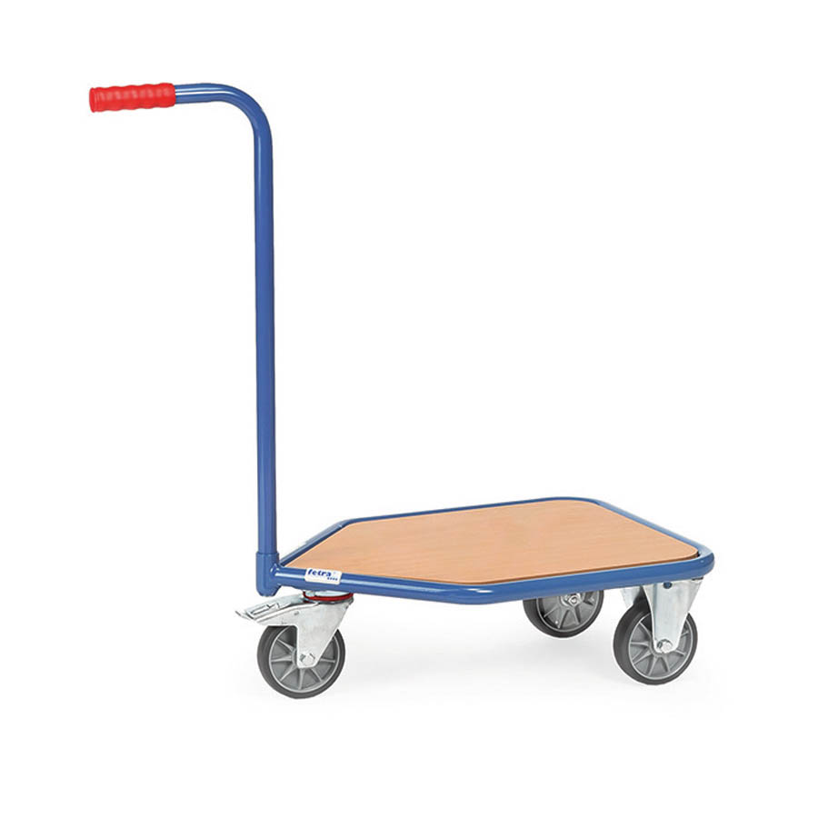 [014930] Base rodante porta cajas con tirador - Dim. plataforma 600 x 450h mm - Azul Ral 5007