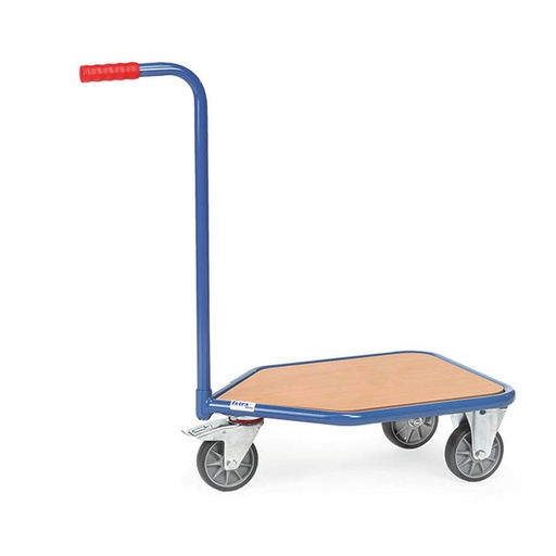 [014930] Base rodante porta cajas con tirador - Dim. plataforma 600 x 450h mm - Azul Ral 5007