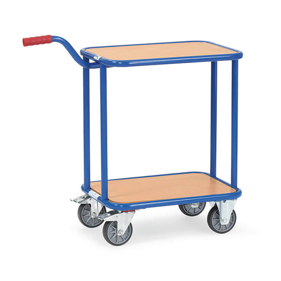 [014932] Base rodante porta cajas con tirador - Dim. plataforma 600 x 450h mm - Azul Ral 5007