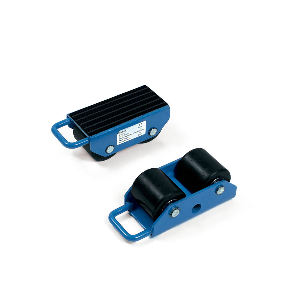 [014986] Rodador de cargas pesadas - Dim. plataforma 210 x 100 mm - Carga máx. 2,5 tn