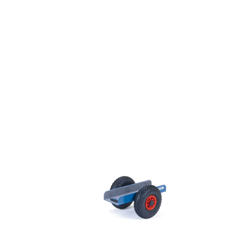 [015055] Transportador rodador de planchas y paneles - Dim. Plataforma 500x150 mm - Azul Ral 5007