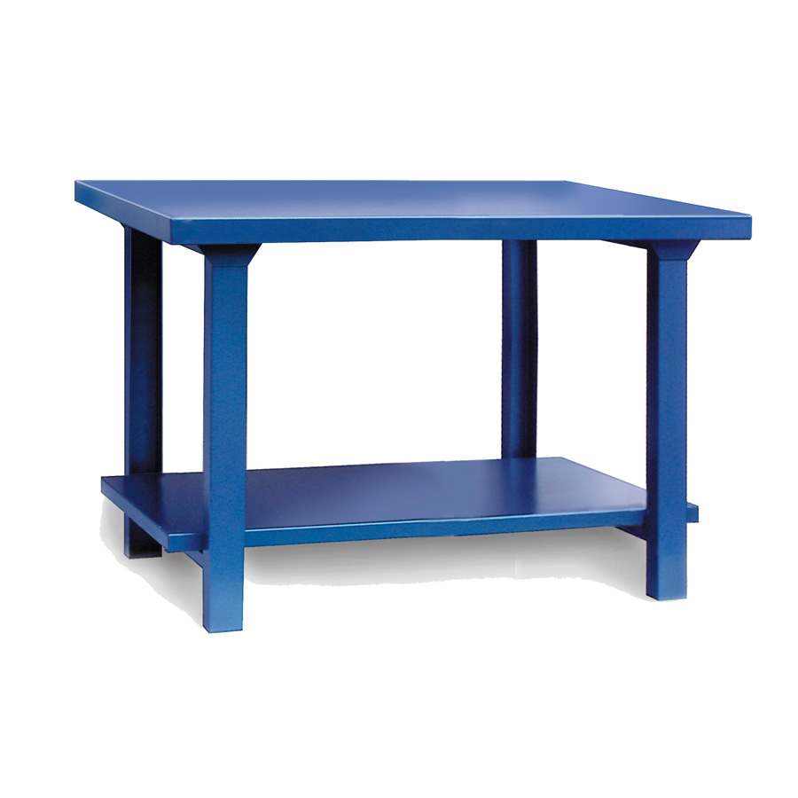 [015461] Banco de trabajo para grandes cargas (grueso chapa 2 mm) - Dim.: 1500x800x900h mm - Azul ral 5019