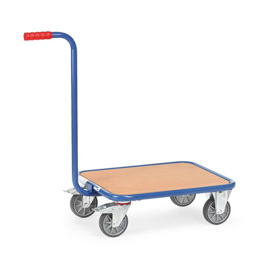 [015765] Base rodante porta cajas con tirador - Dim. plataforma 600 x 500h mm - Azul Ral 5007