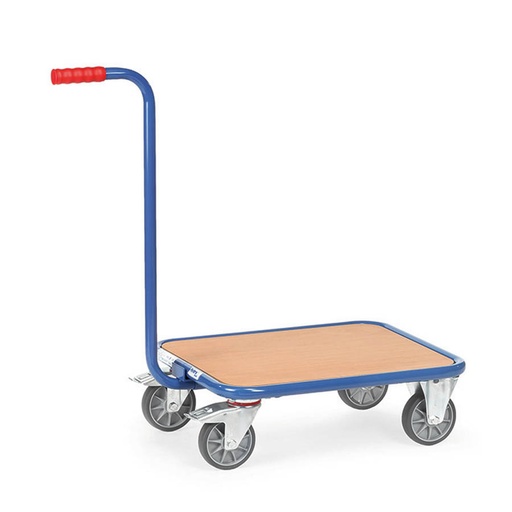 [015765] Base rodante porta cajas con tirador - Dim. plataforma 600 x 500h mm - Azul Ral 5007