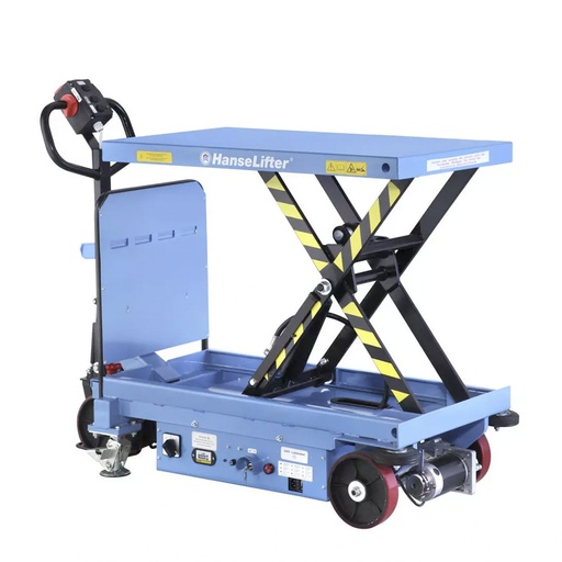 [016457] Mesa elevadora rodante - Traslación y elevación eléctrica - Carga 500 kg