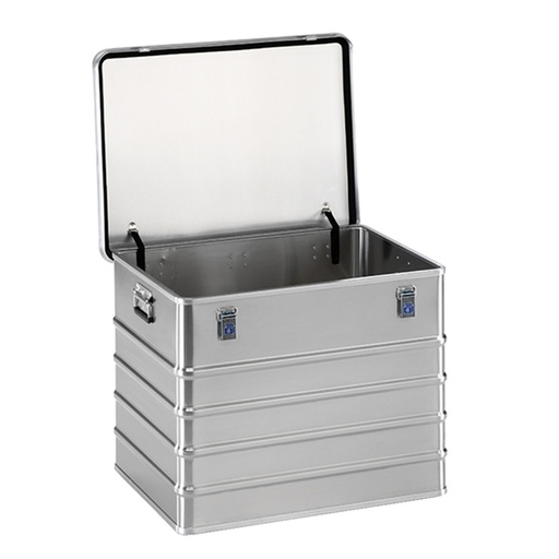 [016588] Arcón de aluminio con tapa, cierres de palanca y asas integradas - Dim.: 788x588x610 mm - Aluminio.