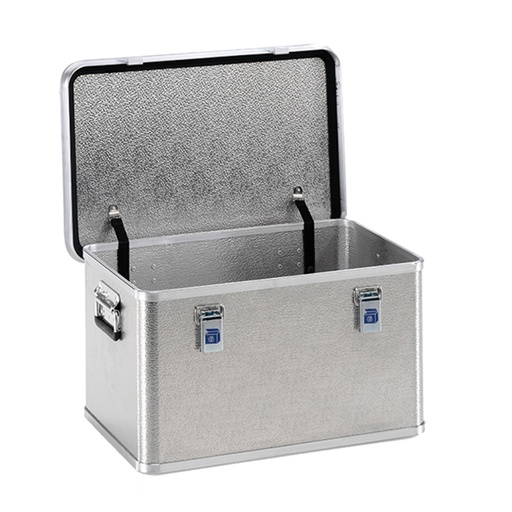 [016635] Arcón de aluminio con tapa, cierres de palanca y asas integradas - Dim.: 588x388x328h mm - Aluminio