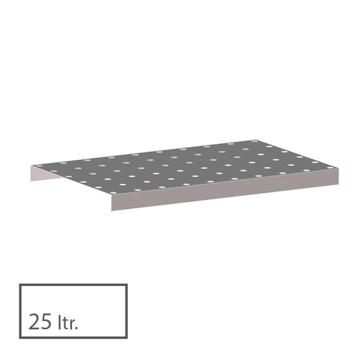 [016638] Rejilla para cubeta de dim.: 940x470x60h mm - acero galvanizado