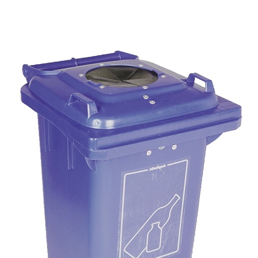 [016652] Boca circular con fuelle para la recogida selectiva - Dim.:  Ø160 mm