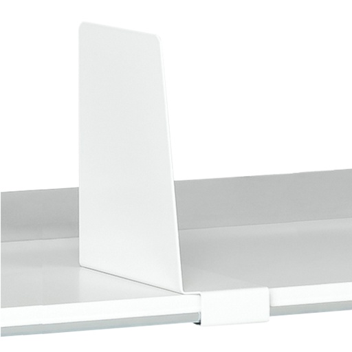 [017244] Tope para estante de carro para oficina - Dim.: 147x63x173h mm - Gris ral 7035