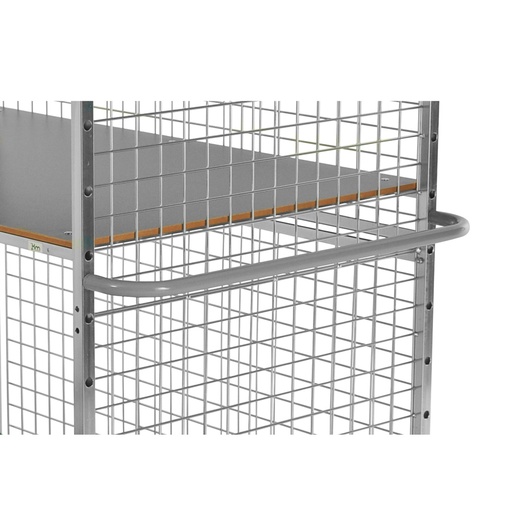 [017799] Asa metálica horizontal para lateral de carro de picking - Dim.: 805 mm - Gris ral 7000