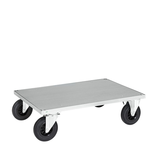 [017858] Carro de plataforma - Dim. plataforma: 1200x800 mm - Galvanizado