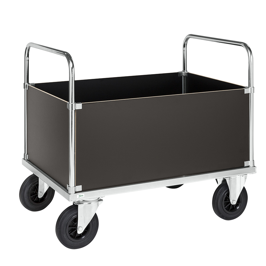 [017872] Carro de plataforma - Dim. plataforma: 930x630 mm - Galvanizado