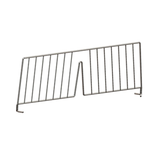 [018070] Divisor de varilla metálica para estante de carro XL - Galvanizado