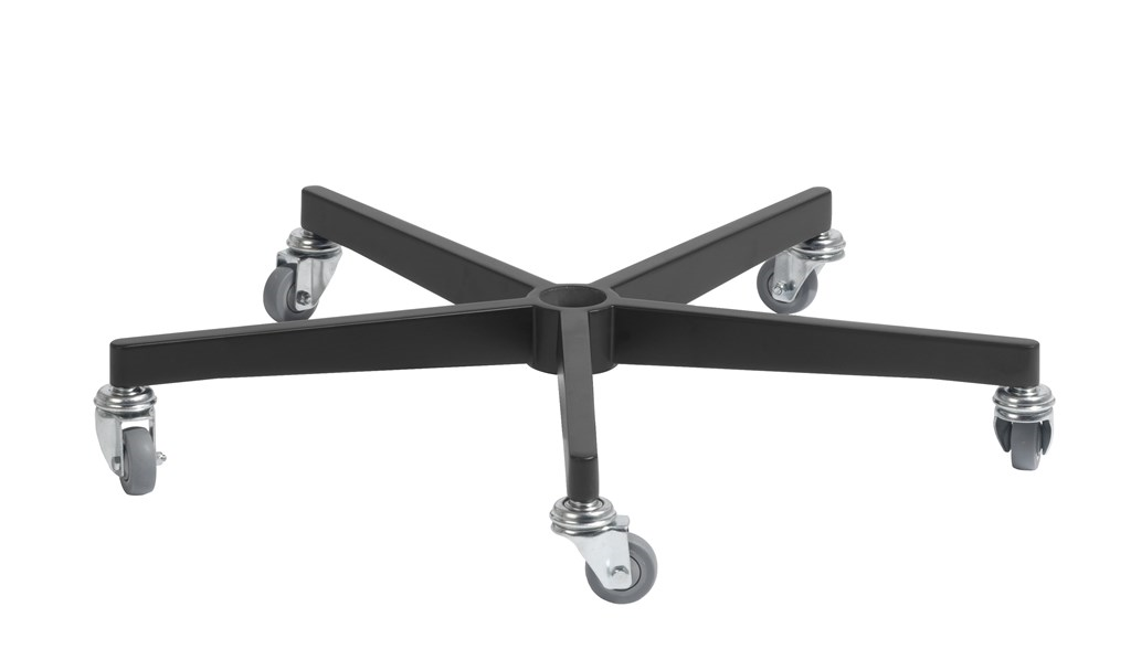 [018132] Rodador plástico para el transporte de ruedas y/o neumáticos - Dim.: Ø650x130h mm - Negro