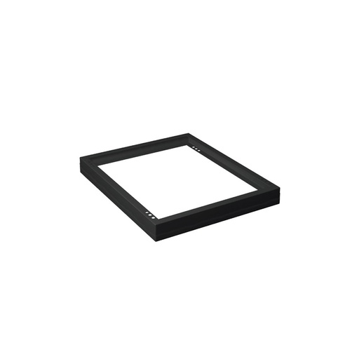 [020218] Zócalo metálico para armario - Dim.: 564x540x100h mm - Negro ral 9005
