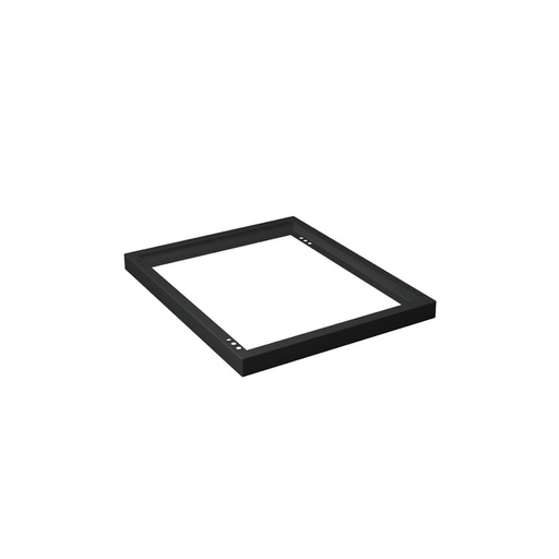 [020223] Zócalo metálico para armario - Dim.: 564x693x50h mm - Negro ral 9005
