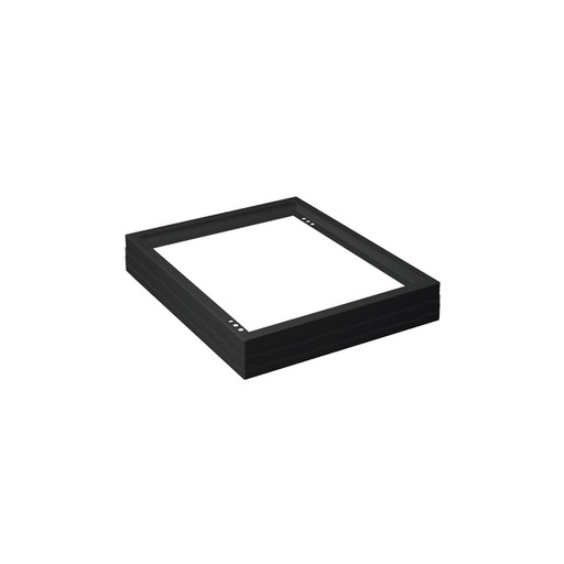 [020226] Zócalo metálico para armario - Dim.: 717x693x130h mm - Negro ral 9005