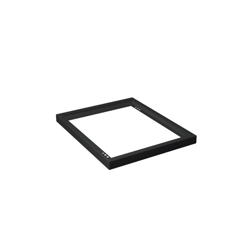 [020227] Zócalo metálico para armario - Dim.: 717x693x50h mm - Negro ral 9005